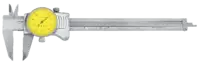 NERIOX Messschieber mit Rundskala 1 Umdrehung = 1 mm , mit Schutz 150 / 0.01 - toolster.ch