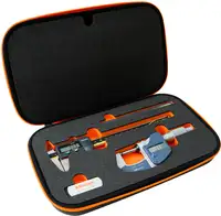 MITUTOYO Lehrlingsset  DIGITAL 3-teilig, im Kunststoffetui KIT-2 - toolster.ch