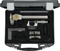 TESA Messwerkzeugsatz 7-teilig, im Kunststoffetui CONTROL-SET DIAL CS2 - toolster.ch
