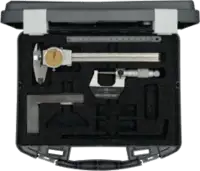 TESA Jeu d'instruments 4 pièces, dans un etui en plastique CONTROL-SET DIAL CS5 - toolster.ch