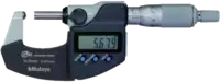 MITUTOYO Micromètre digital enclume avec face de mesure sphérique 0...25 / 0.001 / IP65 - toolster.ch