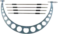 MITUTOYO Bügelmessschraube mit auswechselbaren Messeinsätzen 500...600 / 0.01 - toolster.ch