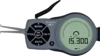 KROEPLIN Innen-Schnelltaster digital Messkontakt K Ø 0.6 mm, Ausladung 35 mm 5...15 / 0.005 / 35 / IP67 - toolster.ch