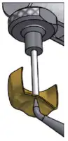 KROEPLIN Schnelltaster Messkontakt N Ø 0.75 mm / Spitze 0...2 / 0.01 / 0.1...0.4N - toolster.ch