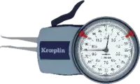 KROEPLIN Palpeur rapide touche SR 0.1 mm, prof. d'étrier 12 mm 2.5...12.5 / 0.005 / 12 / IP65 - toolster.ch