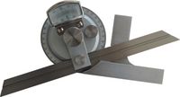 Winkelmesser mit Feineinstellung Lineallänge 200 mm / 4 x 90° - toolster.ch