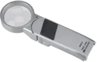 SCHWEIZER Handleuchtlupe  Tech-Line MODULAR, asphärisch 4x / Ø 55 / LED / 4500K - toolster.ch