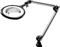 TEVISIO LED Lupenleuchte WALDMANN (ESD) RLLQ 48 / 2 AR-784 / 3.5 dpt - toolster.ch
