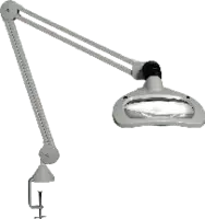 LUXO Lupenleuchte grau Wave LED / 3.5 dpt - toolster.ch