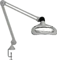 LUXO Lupenleuchte grau Wave LED / 5 dpt - toolster.ch