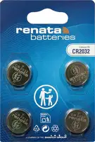 RENATA Batterie Lithium CR2032 / 3.0 V / 4 Stück - toolster.ch