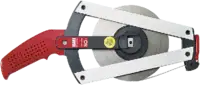 BMI Stahlbandmass gelb lackiert Polyamid-Beschichtung, Alu-Rahmen 50 m / 13 mm - toolster.ch