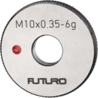 FUTURO Bague filetée n'entre pas métrique fin M2 x 0,35 - 6g - toolster.ch