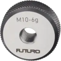 FUTURO Bague filetée entre métrique fin M5 x 0,35 - 6g - toolster.ch