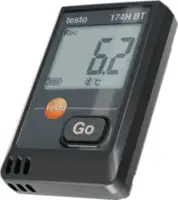 TESTO Mini enregistreur 174 H / Bluetooth® 2 canal / Noir - toolster.ch