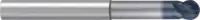 FRANKEN VHM-Kugel-Hartfräser 2842A, HSC-Jet-Cut, TiAlN, K3-15FH ø6.0 x r3.0 x 6.0 x 30.0 - toolster.ch