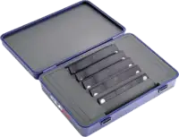 CLAXX Plaques magnétiques parallèles par groupes de 5 paires 125 x 2.5 x 15/30/35/37/39 - toolster.ch