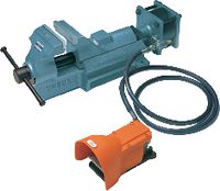 URSUS Étau d'établi pneumatique avec mors cannelés 120 mm - brwtools.ch