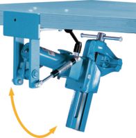 HEUER Elévateur rabattable pour étau pour 140 - brwtools.ch