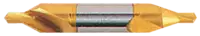 MAGAFOR Zentrierbohrer 60 Grad TiN Form A