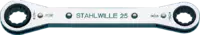 STAHLWILLE Doppel-Ratschenringschlüssel 25aN 1/4" x 5/16" - toolster.ch
