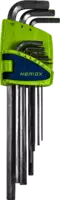 NERIOX Sechskant-Winkelstiftschlüsselsatz 9-teilig, lang, 1.5...10 mm - toolster.ch