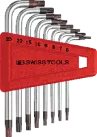 PB Swiss Tools Winkelstiftschlüsselsatz PB für TORX®-Schrauben 410 H/6-25 - toolster.ch