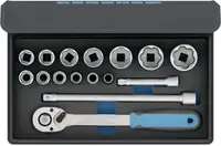 GEDORE Sechskant-Steckschlüsselsatz 1/2" / 16-teilig - toolster.ch