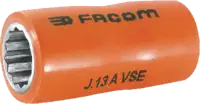 FACOM Douille à douze pans 3/8" isolation 1000 V 8 mm - toolster.ch