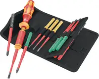 WERA Assortiment de tournevis dynam. VDE Kraftform Kompakt VDE 15 / 15 pièces - toolster.ch