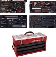 BAHCO Metall-Werkzeugkasten 1483KHD3RB-FF1, 129-teilig - toolster.ch