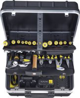 FUTURO Fahrbarer Werkzeugkoffer bestückt 80-teilig, mit Akku-Bohrschrauber - toolster.ch