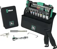 WERA Sechskant-Steckschlüsselsatz Fahrradset 3 A / 40-teilig - toolster.ch