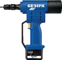 GESIPA Akku-Blindnietmutterpistole FireBird 1 x 1.3 Ah, im Koffer - toolster.ch