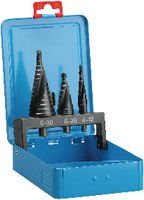 Sortiment Mehrstufenbohrer aus BRW 257500,in Metallkassette L1-S, L2-S, L3-S (je 1 Stk.) - toolster.ch Sortiment Mehrstufenbohrer aus BRW 257500,in Metallkassette L1-S, L2-S, L3-S (je 1 Stk.) - toolster.ch