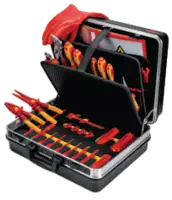 KNIPEX Werkzeugkoffer  VDE E-Mobilität Basic E-Mobilität, 33-teilig - toolster.ch