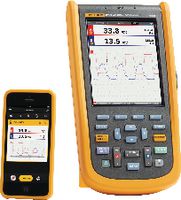 FLUKE Oszilloskop 124B/EU/S, HH, 2 x 40 MHz + SCC120B - toolster.ch