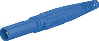 MULTI CONTACT 4mm Stecker gerade  XL-410 blau - toolster.ch