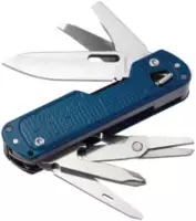 LEATHERMAN Multitool  FREE T4 832879 / Marine / sans étui - toolster.ch