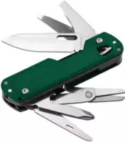 LEATHERMAN Multitool  FREE T4 832875 / Evergreen / sans étui - toolster.ch