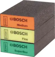 BOSCH Schaumstoff-Schleifblock  EXPERT S471 Set 3-teilig - toolster.ch