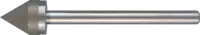 HAEFELI CBN-Profilschleifstift 60°  1E1W gesinterte Metallbindung M4000 6 - toolster.ch