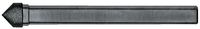 HAEFELI Meule CBN à profil 90° sur tige HACO liant bronze fritté M4000 3 - toolster.ch