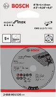 BOSCH Trennscheibe für Inox Ø 76 x 1 mm / Pack à 5 Stk. - toolster.ch BOSCH Trennscheibe für Inox Ø 76 x 1 mm / Pack à 5 Stk. - toolster.ch