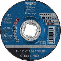 PFERD Trennscheibe für INOX X-LOCK 125 x 2.4 (EH 125-2,4 SG) - toolster.ch