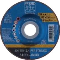 PFERD Meule à tronçonner Ø 115 x 2.4 mm (EH 115-2,4 PSF STEELOX) - toolster.ch