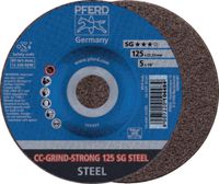 PFERD Schleif-/Schruppscheibe Ø 125 (CC-GRIND-STRONG 125 SG STEEL) - toolster.ch PFERD Schleif-/Schruppscheibe Ø 125 (CC-GRIND-STRONG 125 SG STEEL) - toolster.ch