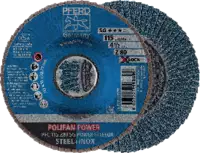 PFERD POLIFAN-Fächerscheiben POWER STEELOX/X-LOCK PFC 115 Z 80 SG / Einzelverkauf - toolster.ch