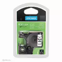 DYMO Cassette à imprimer 19 mm x 3.5 m 16958  noir sur blanche - toolster.ch