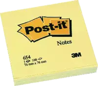 Post-it® Haftnotizblock-Box 76 x 76 - toolster.ch